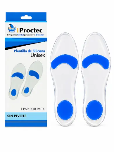 Plantilla de silicona unisex